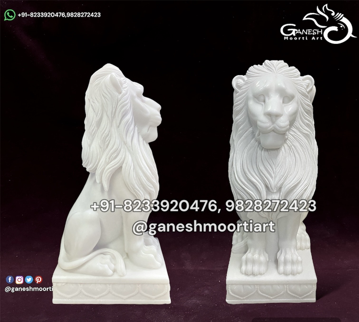 Marble Lion Statue Marble Lion Statue