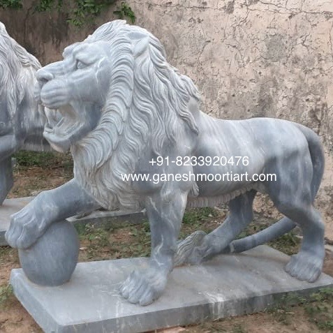 Big size Stone Lion sculptures