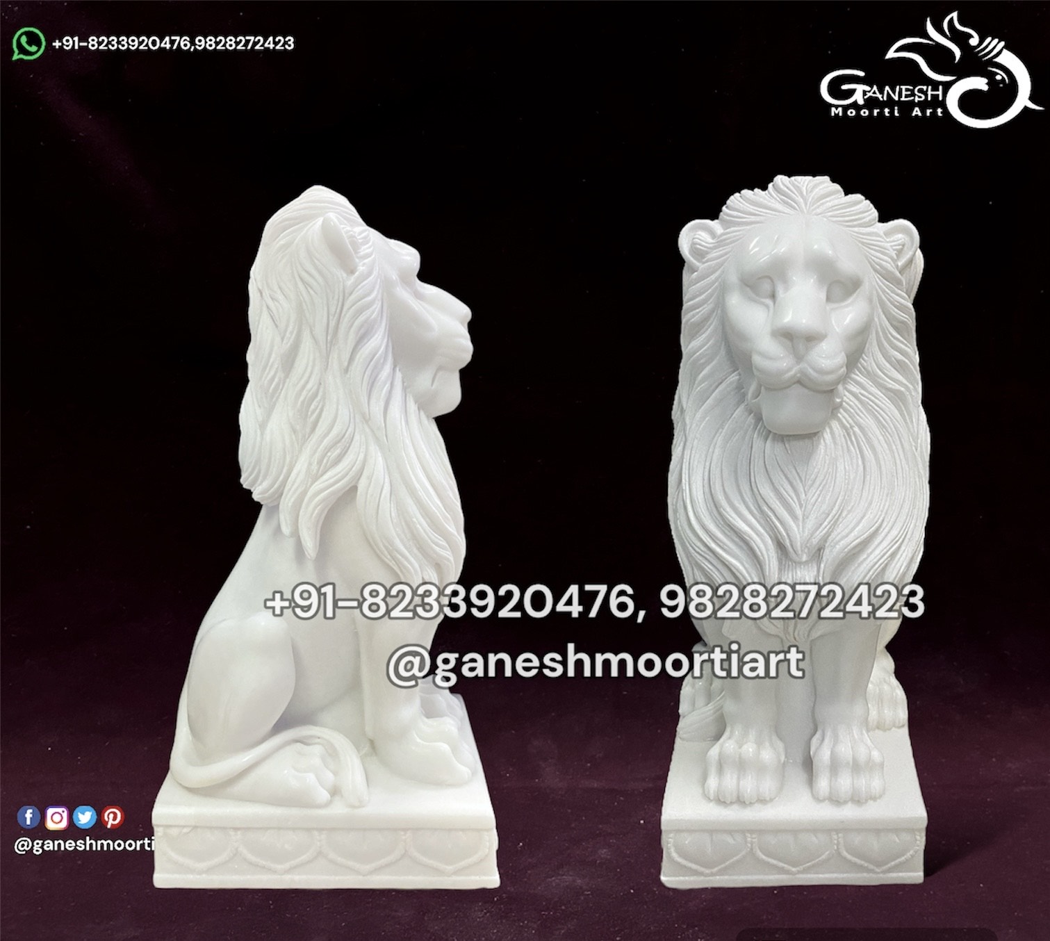 Pure White marble Statues Sculptures 